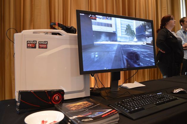 AMD Radeon R7 200 i R9 200 konferencja w Sydney komputer zdjęcie