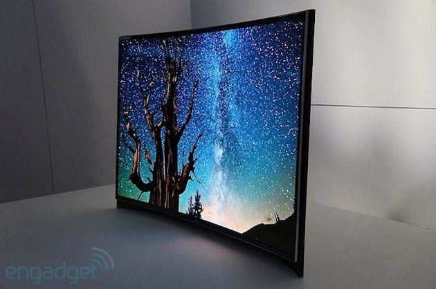 Samsung KN55S9 telewizor wygląd