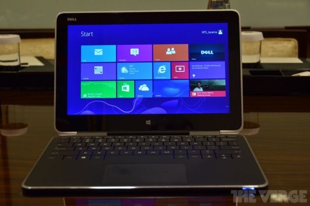 dell xps 11 ultrabook konwertowalny windows 8 widok