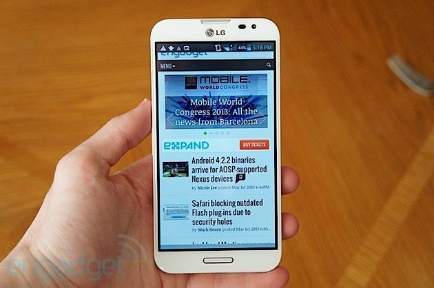 LG Optimus G smartfon