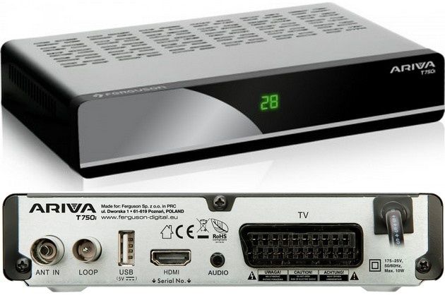 Ferguson Ariva T750i wygląd