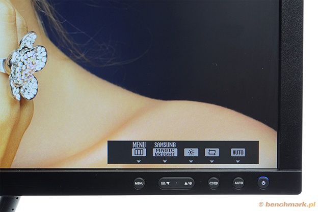 Samsung S23C650D - przyciski