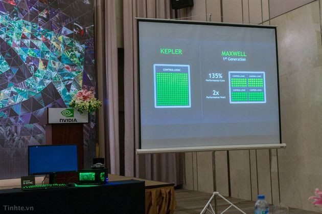 Nvidia Maxwell architektura slajd