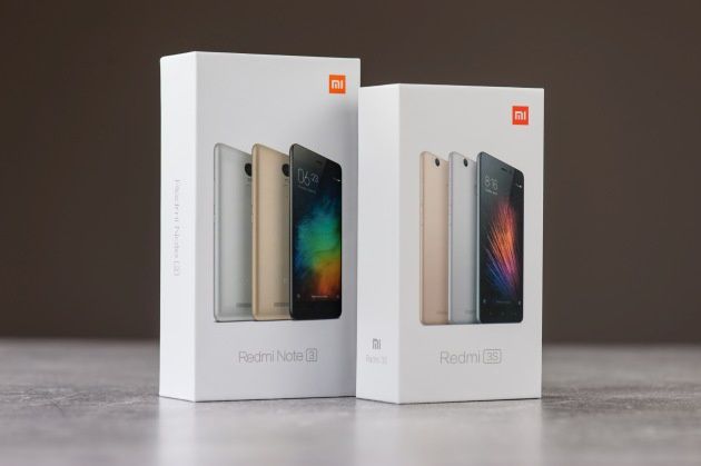 Xiaomi Redmi Note 3 i 3S pudełka