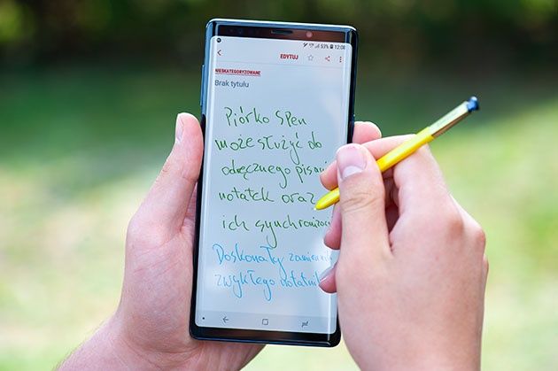 Samsung Galaxy Note 9 - telefon z rysikiem