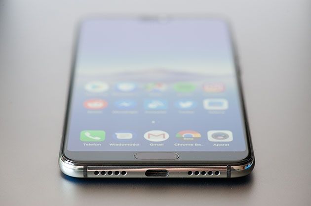 Huawei P20 Pro - USB-C, głośnik