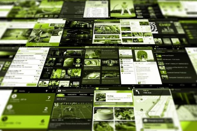 Android aplikacje zielony