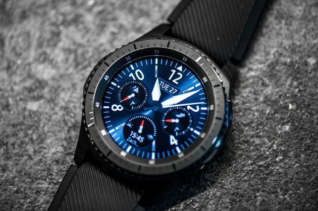 Samsung Gear S3 frontier sportowa tarcza zegarka