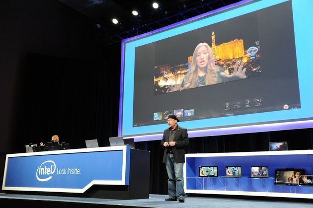 Intel RealSense konferencja na targach CES 2014