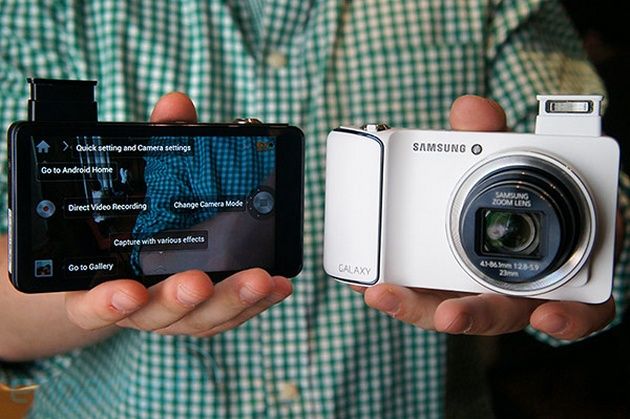 Samsung Galaxy Camera WiFi aparat wygląd
