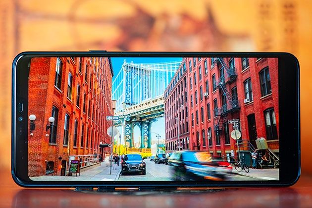 LG G7 ThinQ - filmy HDR na telefonie