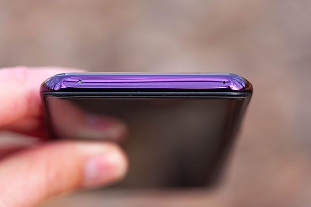 Oppo Find X - górna krawędź