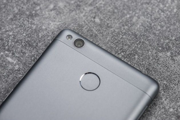 Xiaomi Redmi 3S czytnik i aparat