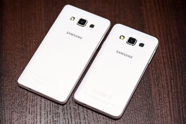 Galaxy A5 i Galaxy A3 tył