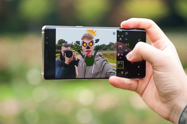 Galaxy Note 8 - aparat przedni