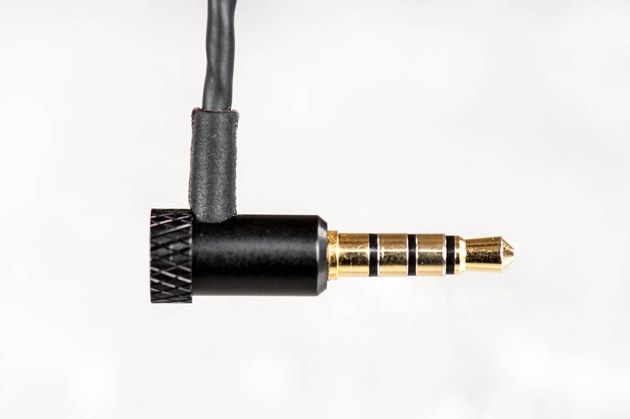 Degauss Noir - wtyk kątowy mini jack 3,5 mm