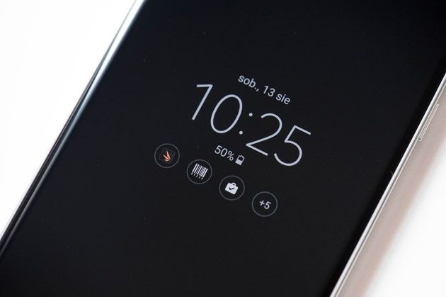 Samsung Galaxy Note 7 - always-on display