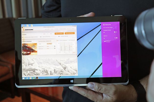 Tablet z procesorem Intel Core M 5Y70 - wydajność 3DMark Ice Storm