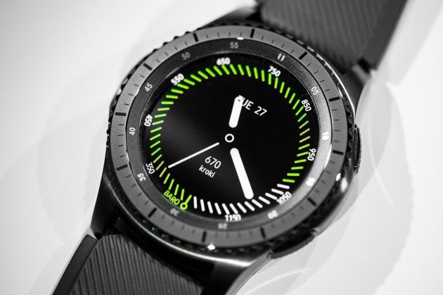 Samsung Gear S3 frontier tarcza zegarka