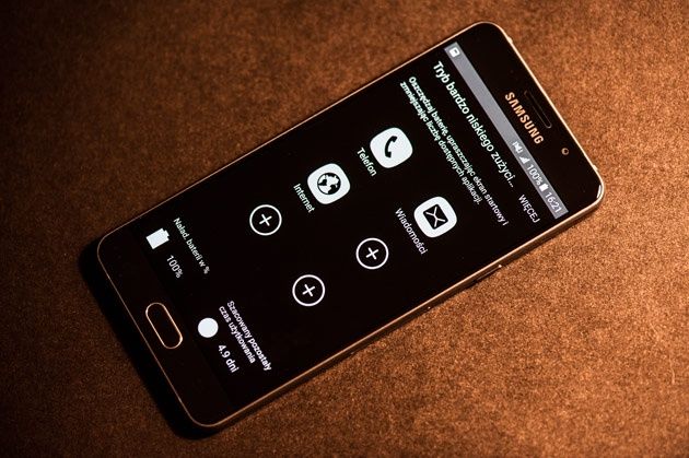 Samsung Galaxy A5 2016 - długi czas pracy na baterii