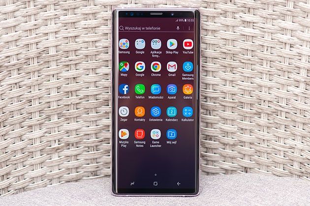 Samsung Galaxy Note 9 - duży ekran AMOLED