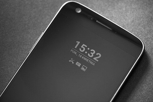 LG G5 - wyświetlacz zawsze włączony