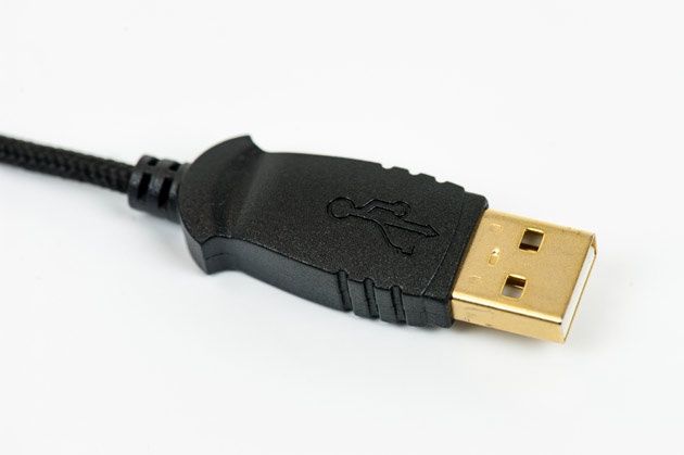 QPAD DX-20 pozłacany wtyk USB