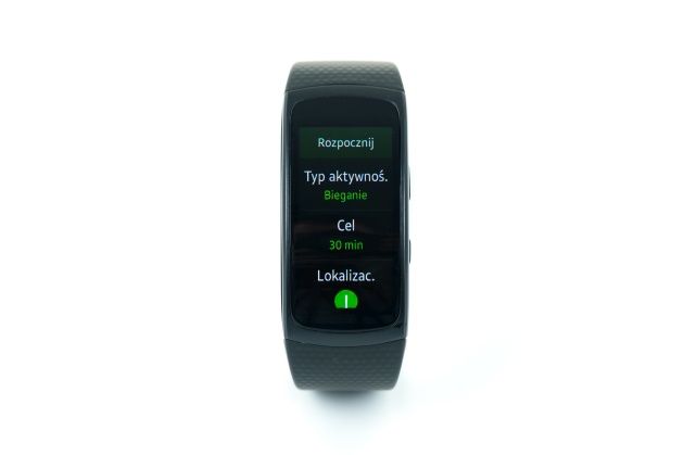 Samsung Gear Fit 2 aktywnośc