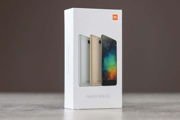 Xiaomi Redmi Note 3 opakowanie