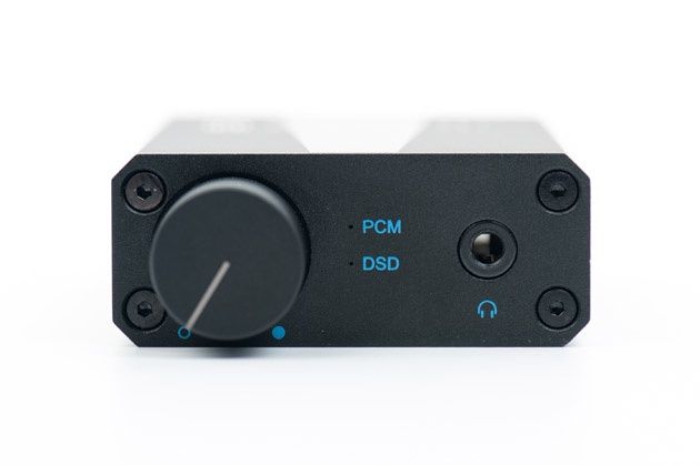 NuPrime uDSD - potencjometr i wyjście słuchawkowe 3,5 mm