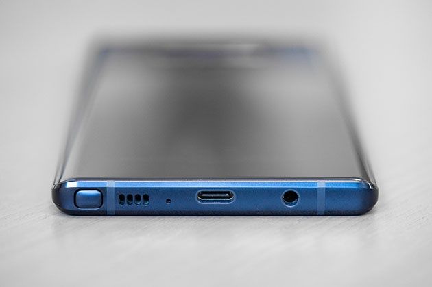 Samsung Galaxy Note 9 - wyjście słuchawkowe 3,5 mm