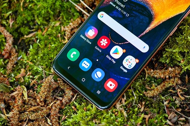 Samsung Galaxy A50 - dolna ramka
