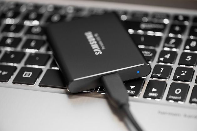 Samsung Portable SSD T5 USB typu C - USB 3.1 gen. 2