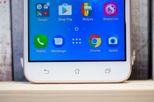Asus ZenFone Live (ZB501KL) przyciski