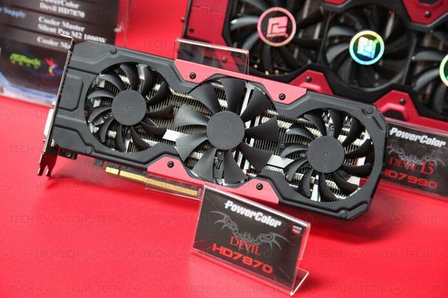 PowerColor Devil HD7870 karta graficzna zdjęcie