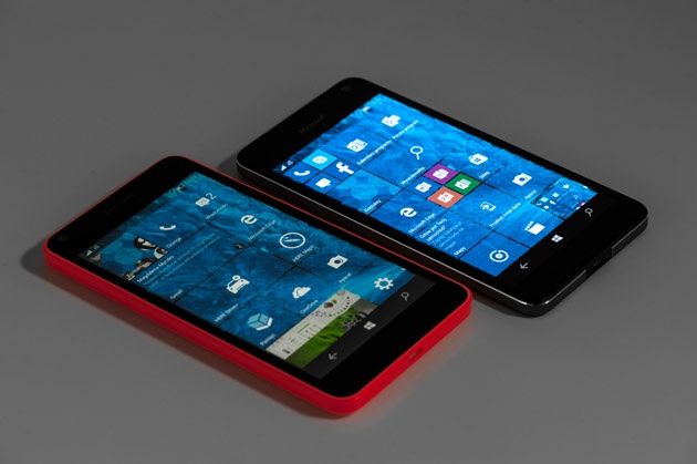 Microsoft Lumia 650 vs Lumia 640 - wyświetlacz
