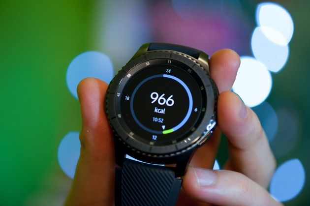 Samsung Gear S3 frontier kalorie