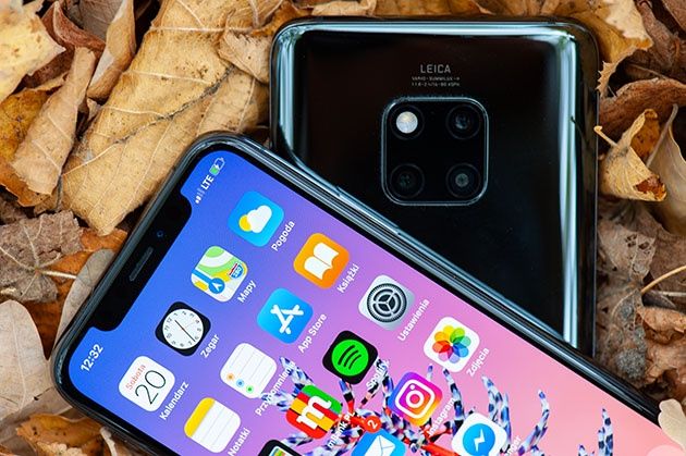 Huawei Mate 20 Pro ładowanie zwrotne