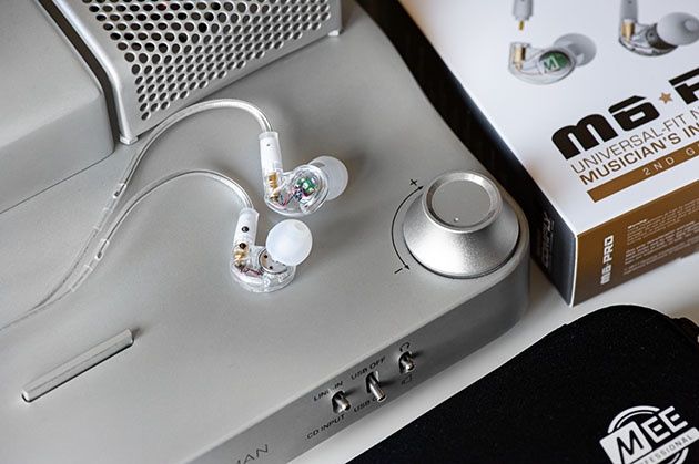 MEE Audio M6 Pro 2 gen - słuchawki i wzmacniacz słuchawkowy