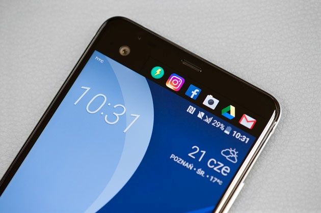 HTC U Ultra dodatkowy ekran skróty