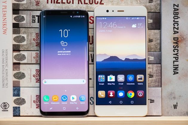 Samsung Galaxy S8 vs Huawei P10 Plus