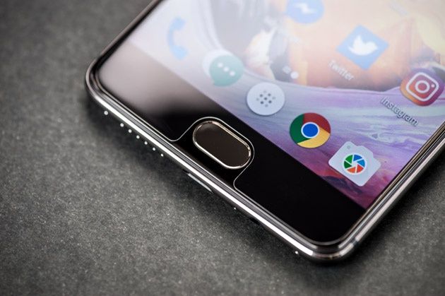 OnePlus 3T - czytnik linii papilarnych