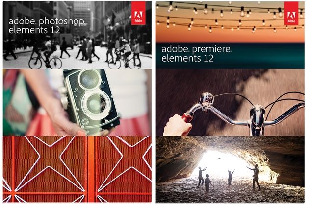 Adobe Photoshop Elements Premiere Elements 12 pudełka