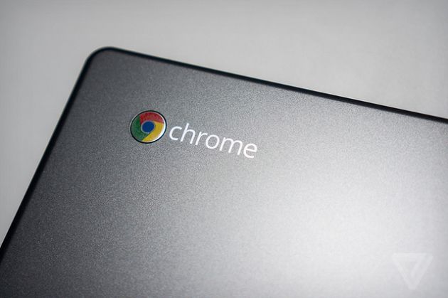 Google Chromebook widok logo