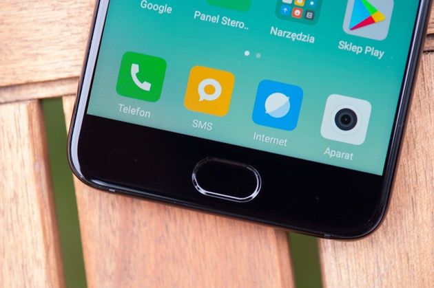 Xiaomi Mi 6 - czytnik linii papilarnych