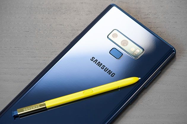 Samsung Galaxy Note 9 - piórko