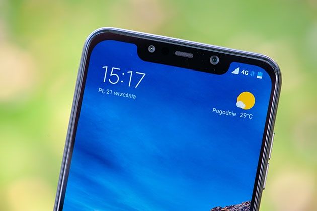 Pocophone F1 - odblokowywanie za pomocą twarzy - IR face unlock