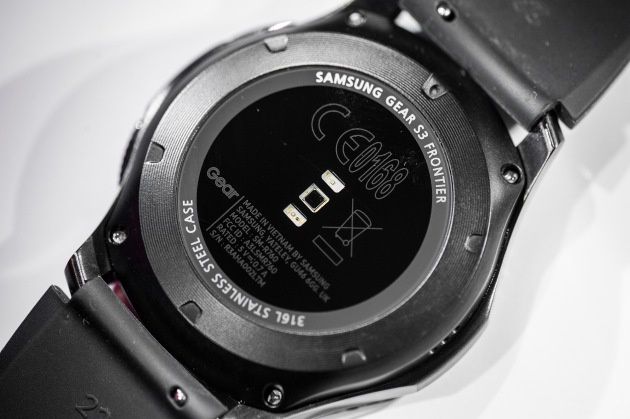 Samsung Gear S3 frontier tył
