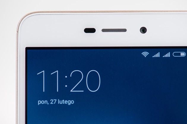 Xiaomi Redmi 4A - aparat przedni