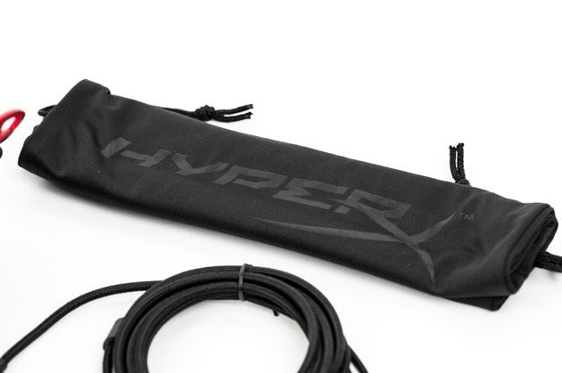 HyperX Cloud Alpha - miękki pokrowiec ochronny w zestawie